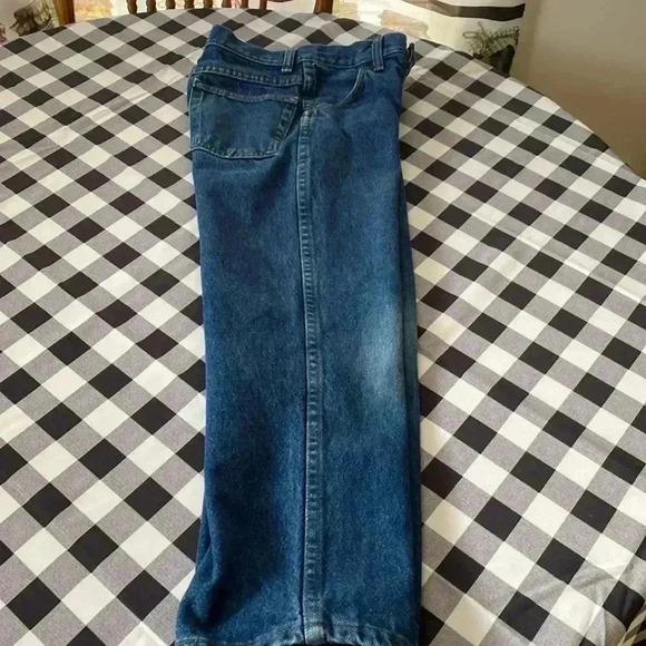 Boys Bundle SZ 10 Wrangler Khaki with adjustable Waist & Rustler Blue Jean - Picture 7 of 10